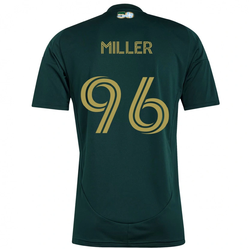 Danxen Heren Carver Miller #96 Zwart Bruin Thuisshirt Thuistenue 2025/26 T-Shirt