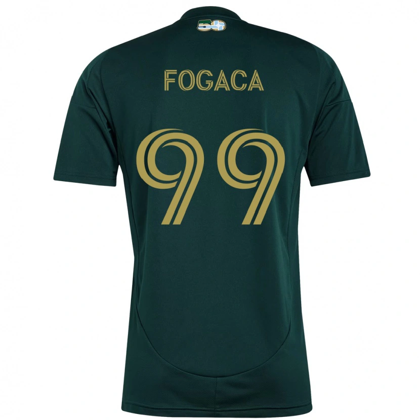 Danxen Heren Nathan Fogaça #99 Zwart Bruin Thuisshirt Thuistenue 2025/26 T-Shirt