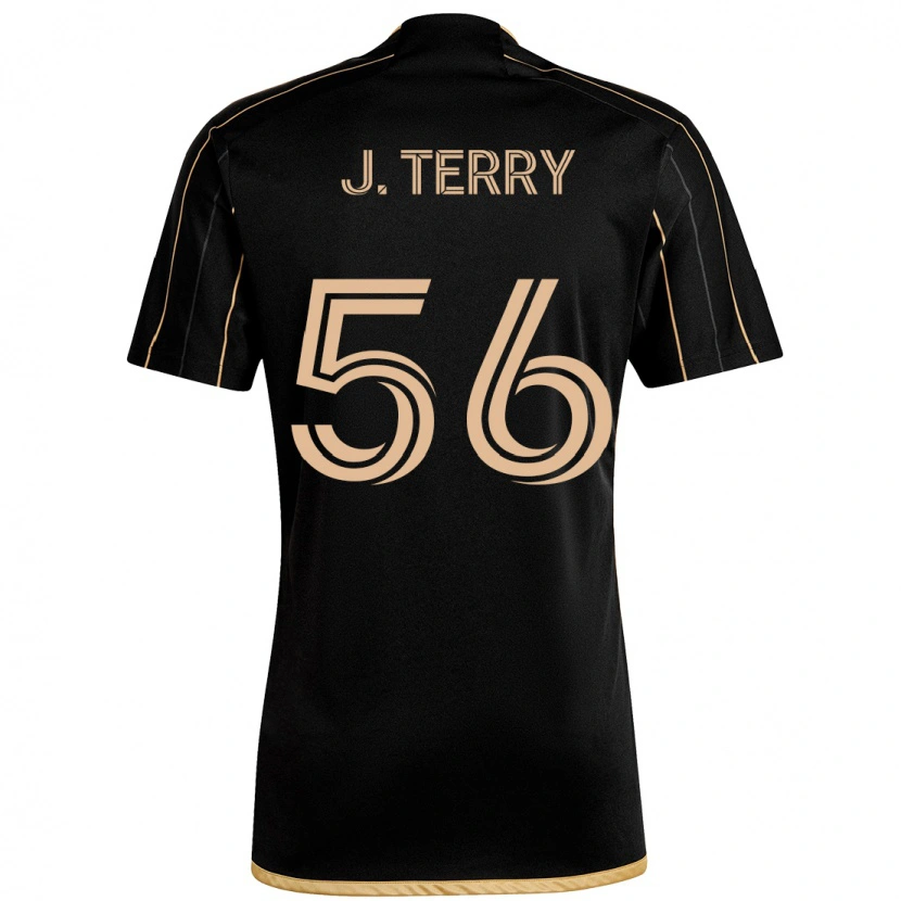 Danxen Heren Jude Terry #56 Zwart Bruin Thuisshirt Thuistenue 2025/26 T-Shirt