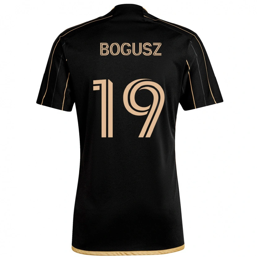 Danxen Heren Mateusz Bogusz #19 Zwart Bruin Thuisshirt Thuistenue 2025/26 T-Shirt