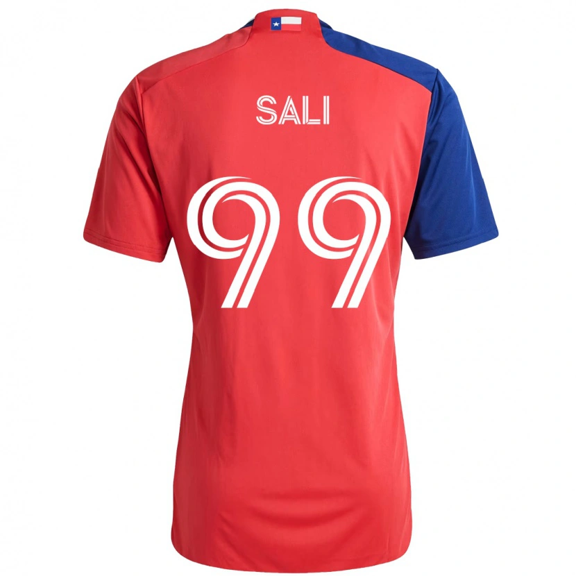 Danxen Heren Enes Sali #99 Rood Marineblauw Thuisshirt Thuistenue 2025/26 T-Shirt