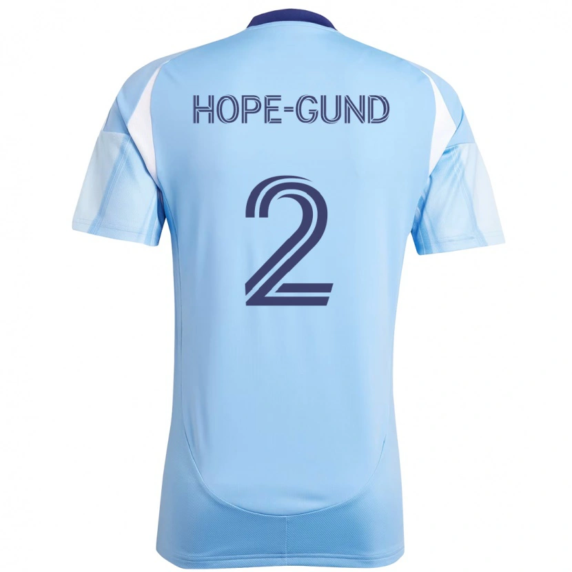 Danxen Heren Rio Hope-Gund #2 Lichtblauw Thuisshirt Thuistenue 2025/26 T-Shirt