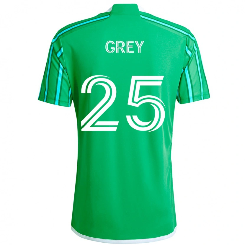 Danxen Heren Mireya Grey #25 Groen Wit Thuisshirt Thuistenue 2025/26 T-Shirt