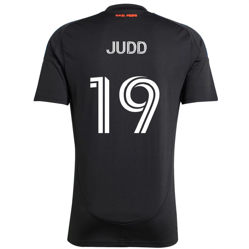 Danxen Heren Preston Judd #19 Zwart Donkerblauw Thuisshirt Thuistenue 2025/26 T-Shirt