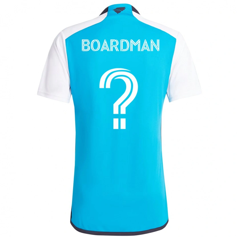 Danxen Heren Erik Pena-Boardman #0 Hemelsblauw Wit Thuisshirt Thuistenue 2025/26 T-Shirt