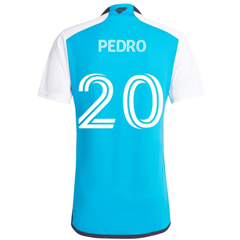 Danxen Heren João Pedro #20 Hemelsblauw Wit Thuisshirt Thuistenue 2025/26 T-Shirt