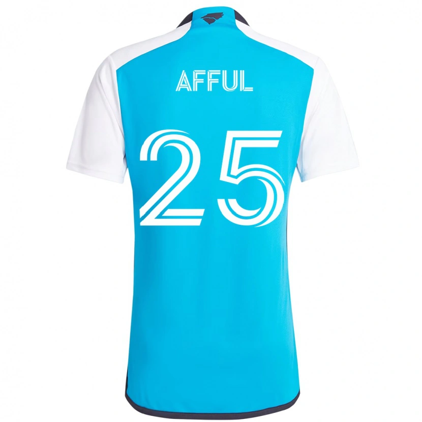 Danxen Heren Harrison Afful #25 Hemelsblauw Wit Thuisshirt Thuistenue 2025/26 T-Shirt