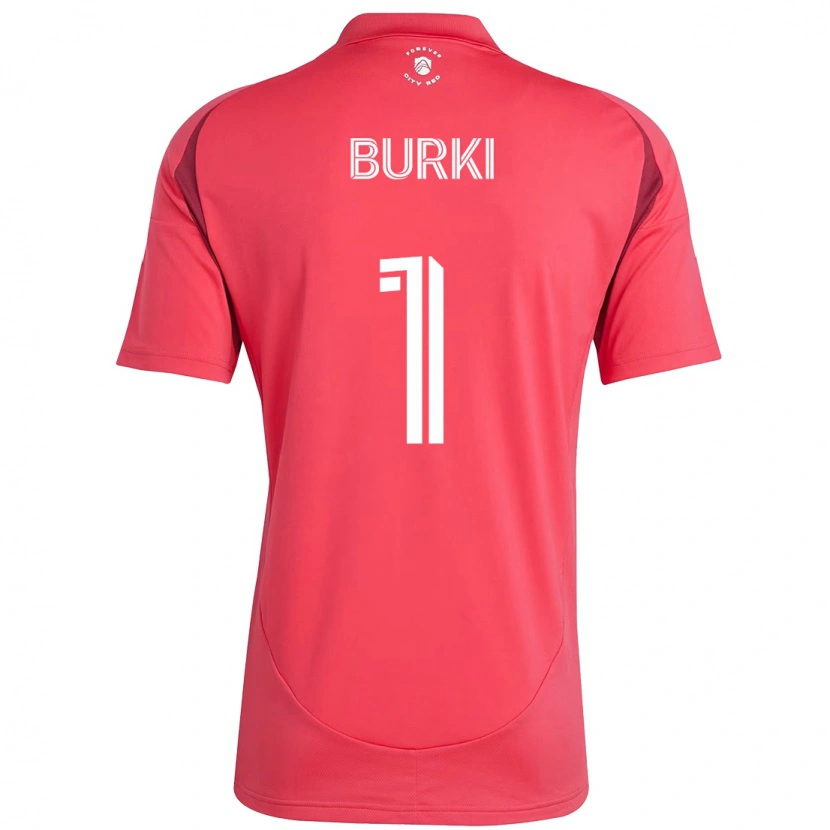 Danxen Heren Roman Bürki #1 Magenta Wit Thuisshirt Thuistenue 2025/26 T-Shirt