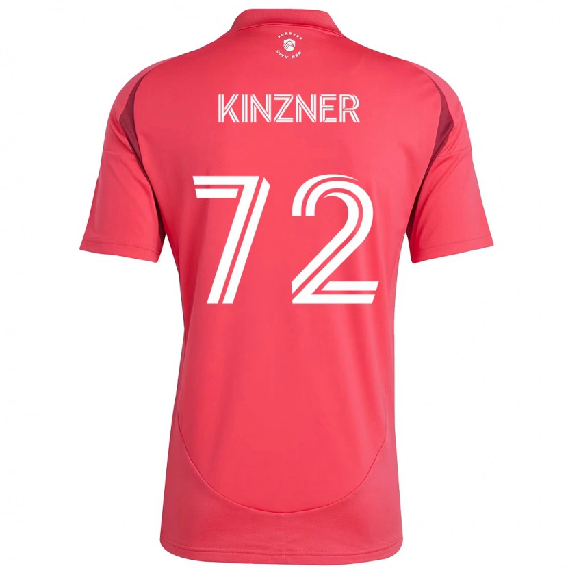 Danxen Heren Eric Kinzner #72 Magenta Wit Thuisshirt Thuistenue 2025/26 T-Shirt