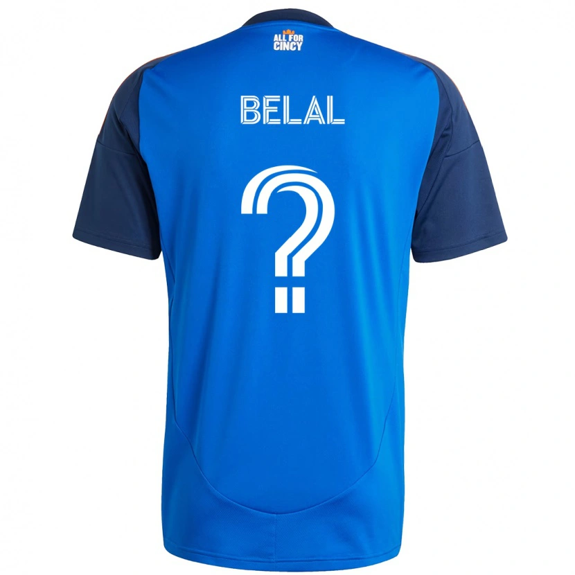 Danxen Heren Ryan Belal #0 Donkerblauw Oranje Thuisshirt Thuistenue 2025/26 T-Shirt