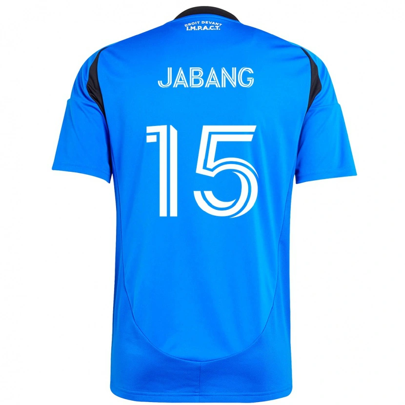 Danxen Heren Ousman Jabang #15 Donkerblauw Zwart Thuisshirt Thuistenue 2025/26 T-Shirt