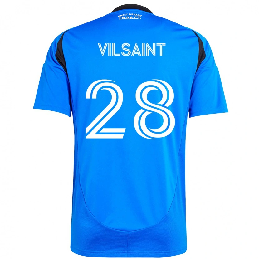 Danxen Heren Jules-Anthony Vilsaint #28 Donkerblauw Zwart Thuisshirt Thuistenue 2025/26 T-Shirt