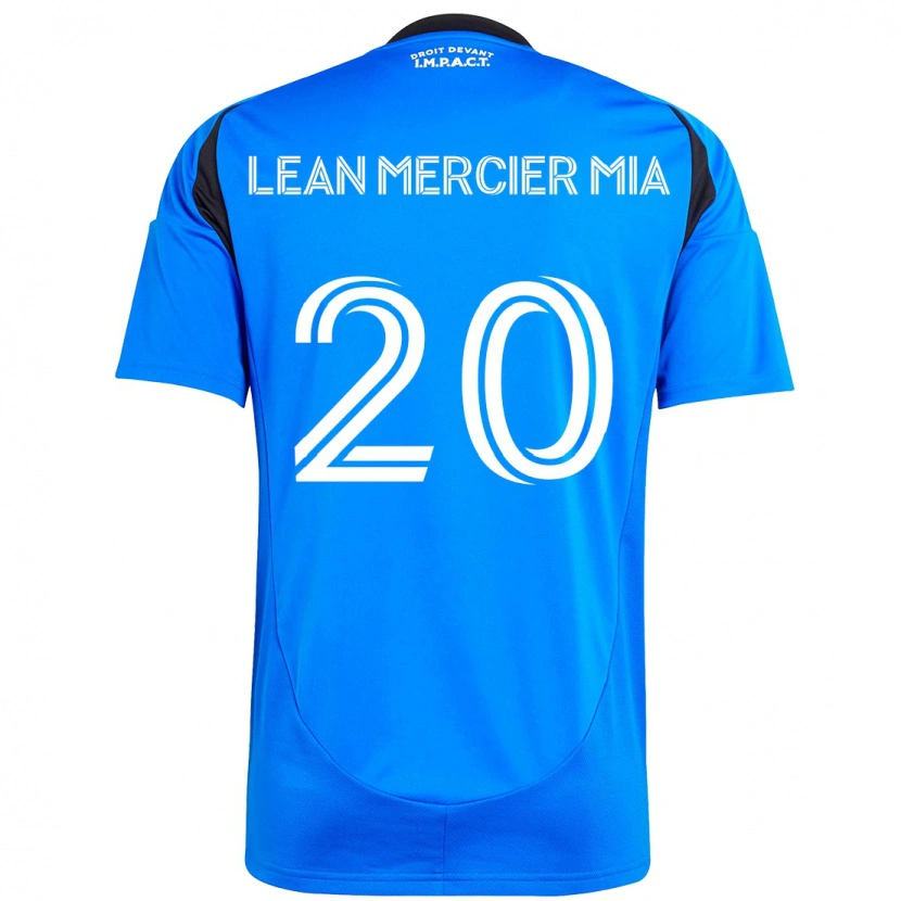 Danxen Heren Mc Lean Mercier Mia #20 Donkerblauw Zwart Thuisshirt Thuistenue 2025/26 T-Shirt