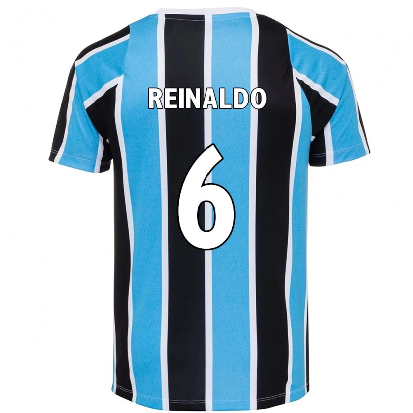 Danxen Heren Reinaldo #6 Blauw Zwart Wit Thuisshirt Thuistenue 2025/26 T-Shirt