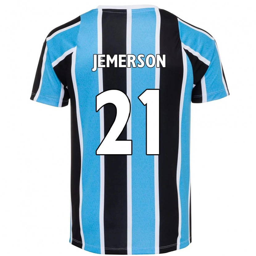 Danxen Heren Jemerson #21 Blauw Zwart Wit Thuisshirt Thuistenue 2025/26 T-Shirt