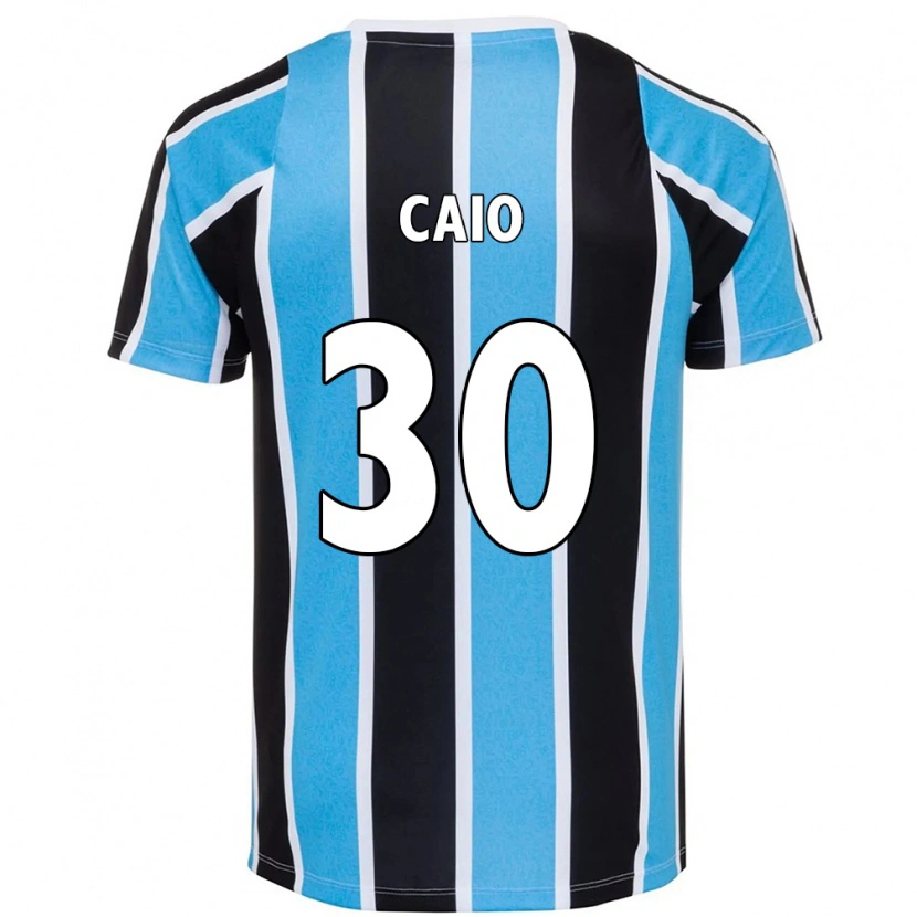 Danxen Heren Rodrigo Caio #30 Blauw Zwart Wit Thuisshirt Thuistenue 2025/26 T-Shirt