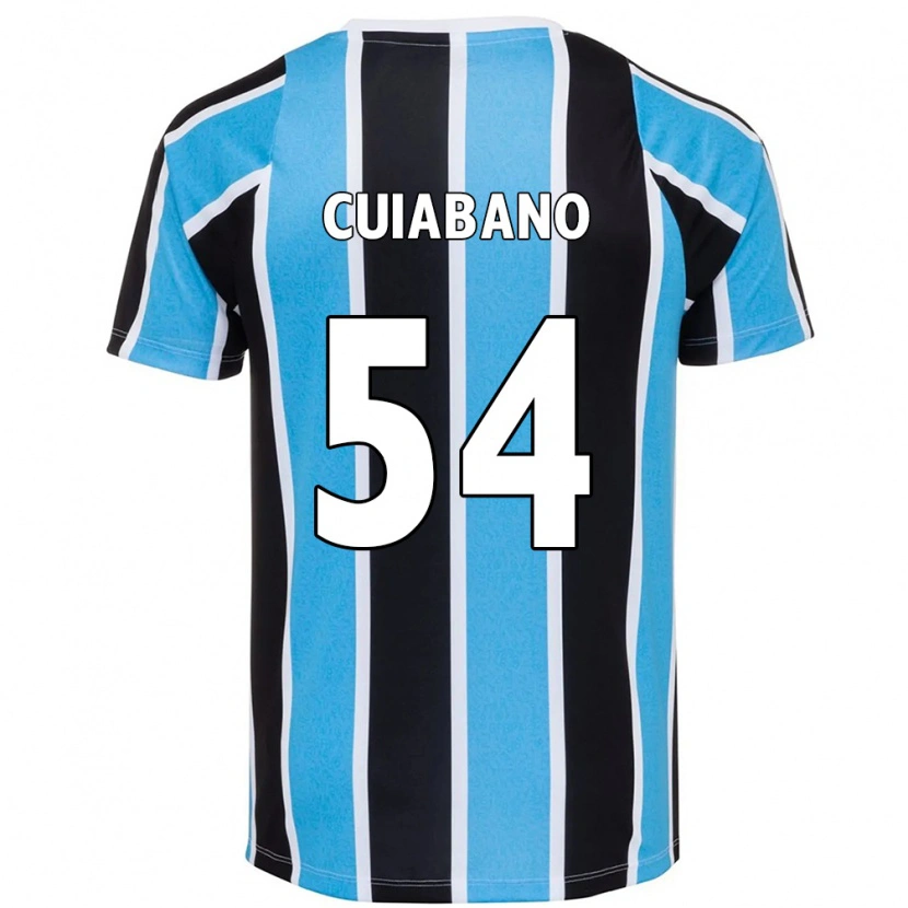 Danxen Heren Cuiabano #54 Blauw Zwart Wit Thuisshirt Thuistenue 2025/26 T-Shirt