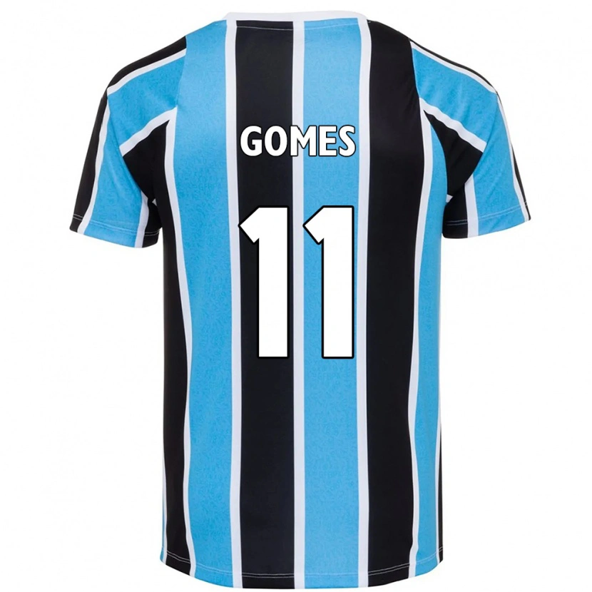 Danxen Heren Joyce Gomes Da Silva #11 Blauw Zwart Wit Thuisshirt Thuistenue 2025/26 T-Shirt