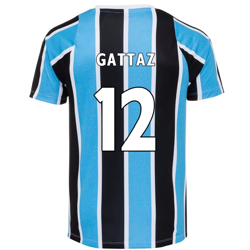 Danxen Heren Caroline De Oliveira Saad Gattaz #12 Blauw Zwart Wit Thuisshirt Thuistenue 2025/26 T-Shirt