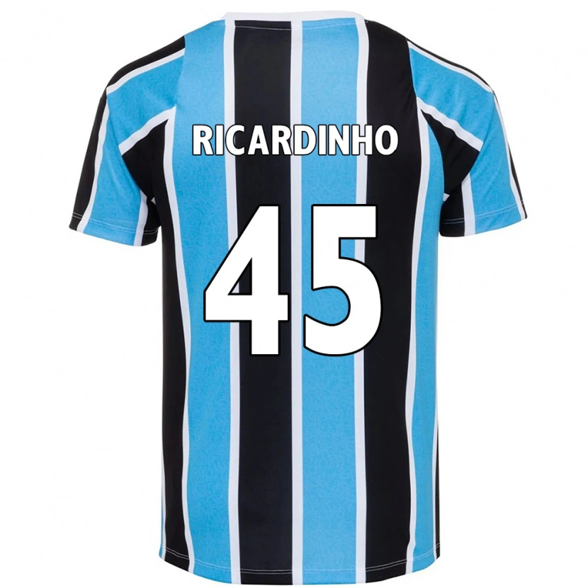 Danxen Heren Ricardinho #45 Blauw Zwart Wit Thuisshirt Thuistenue 2025/26 T-Shirt