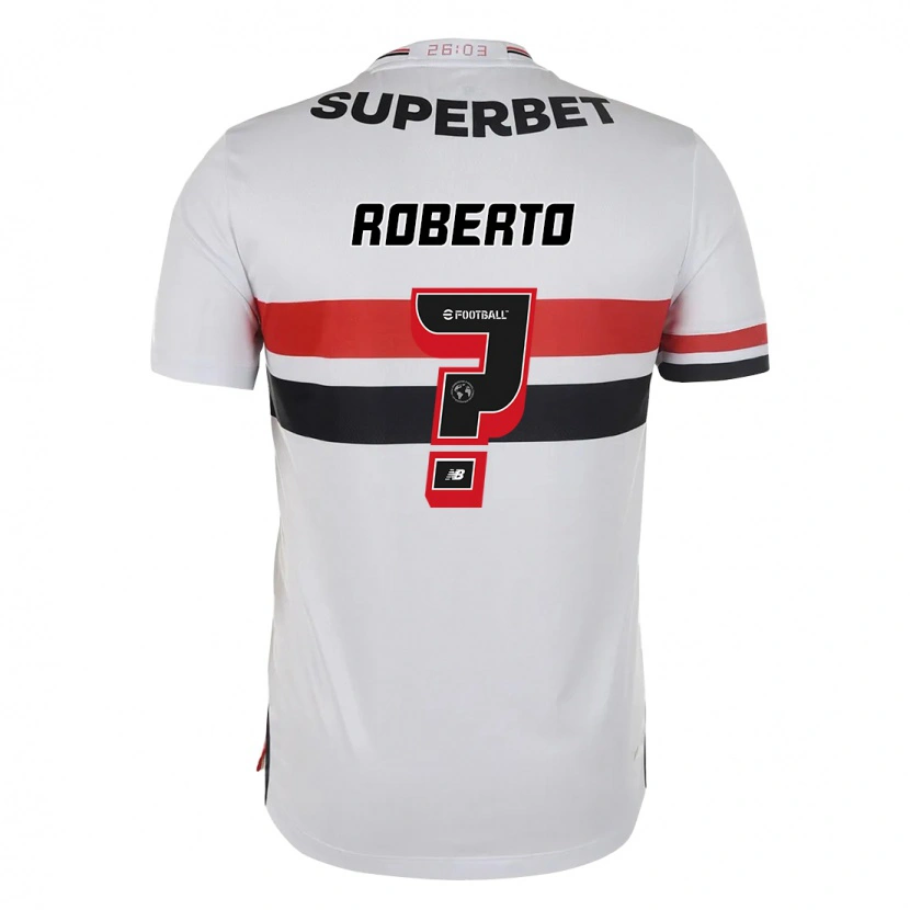 Danxen Heren Roberto Teixeira #0 Rood Zwart Wit Thuisshirt Thuistenue 2025/26 T-Shirt