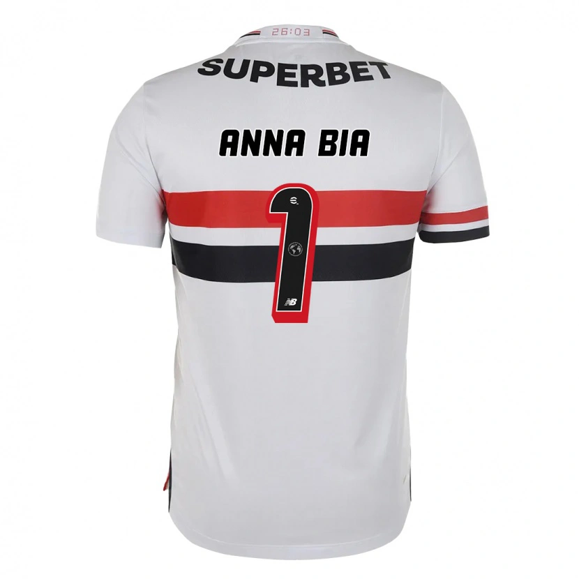 Danxen Heren Anna Bia #1 Rood Zwart Wit Thuisshirt Thuistenue 2025/26 T-Shirt