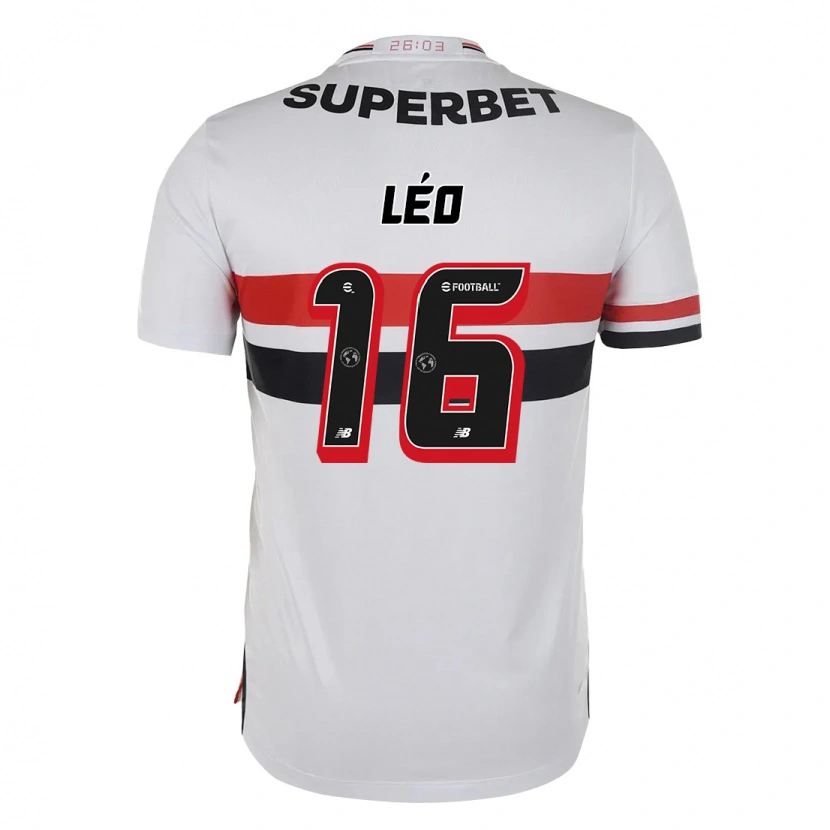 Danxen Heren Leo #16 Rood Zwart Wit Thuisshirt Thuistenue 2025/26 T-Shirt