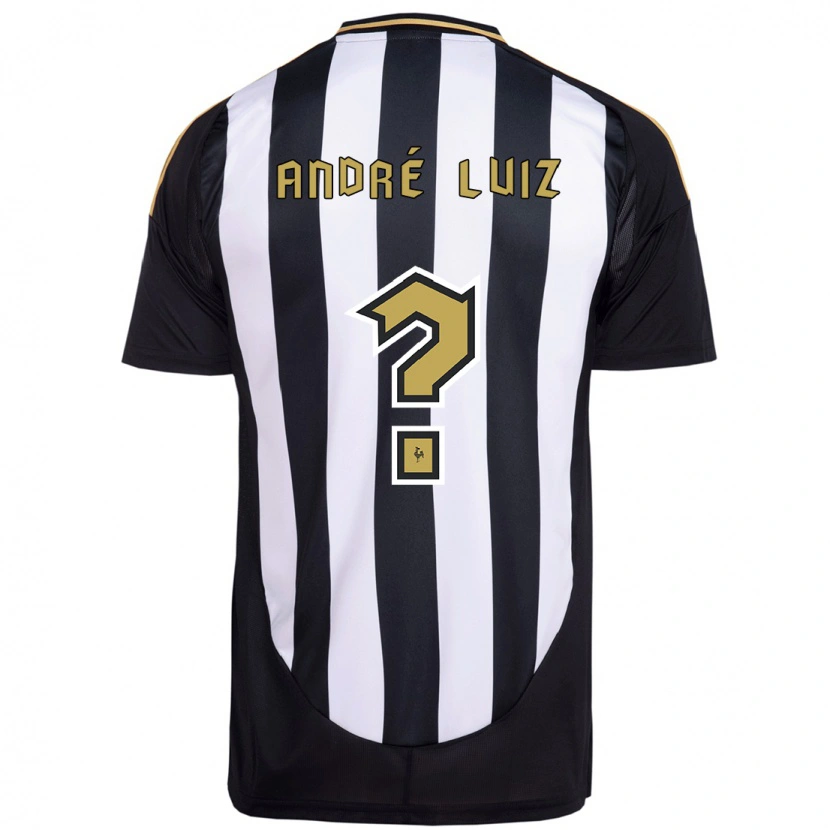 Danxen Heren André Luiz #0 Wit Zwart Thuisshirt Thuistenue 2025/26 T-Shirt