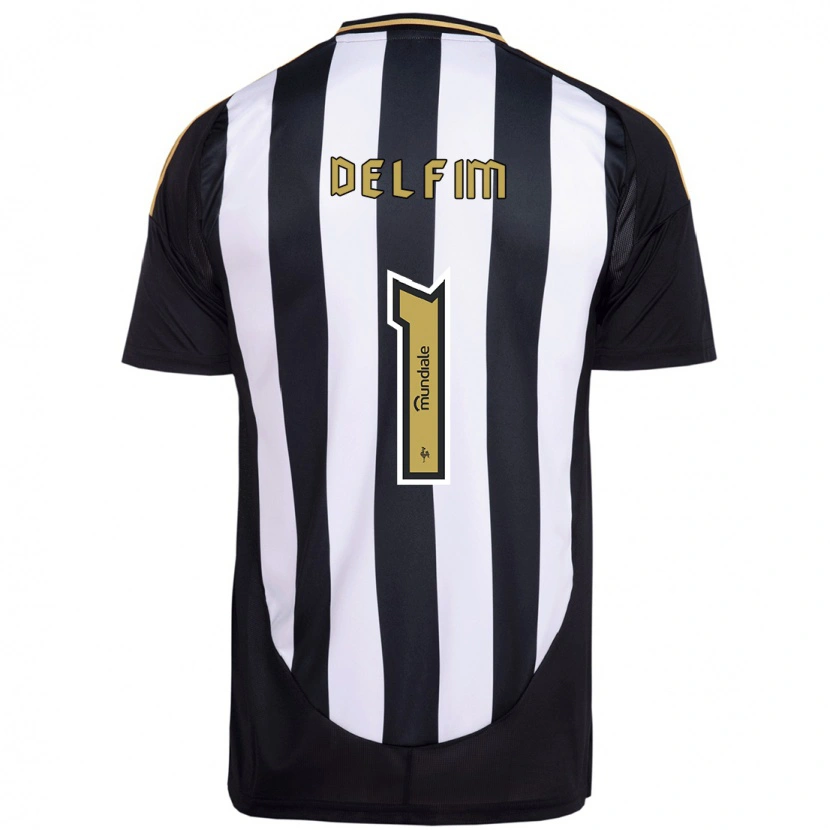 Danxen Heren Gabriel Delfim #1 Wit Zwart Thuisshirt Thuistenue 2025/26 T-Shirt
