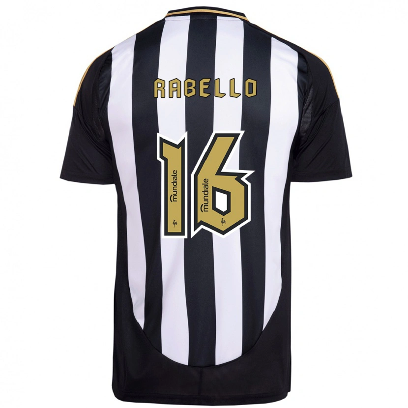Danxen Heren Igor Rabello #16 Wit Zwart Thuisshirt Thuistenue 2025/26 T-Shirt