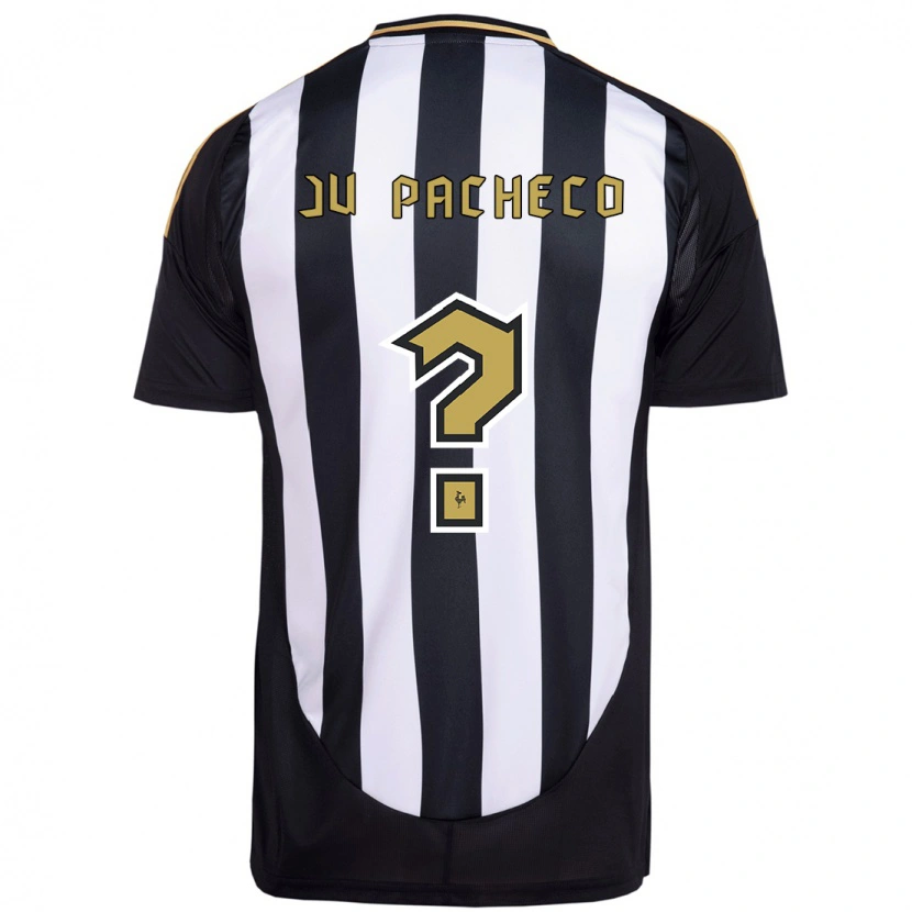 Danxen Heren Ju Pacheco #0 Wit Zwart Thuisshirt Thuistenue 2025/26 T-Shirt