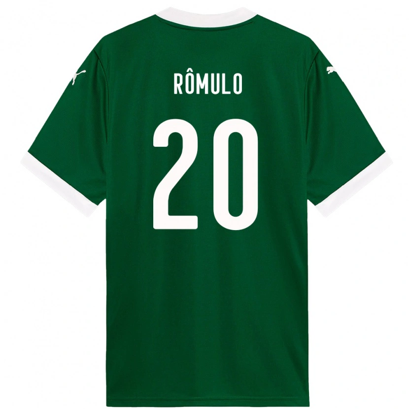 Danxen Heren Rômulo #20 Groen Wit Thuisshirt Thuistenue 2025/26 T-Shirt