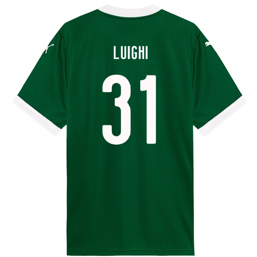 Danxen Heren Luighi #31 Groen Wit Thuisshirt Thuistenue 2025/26 T-Shirt