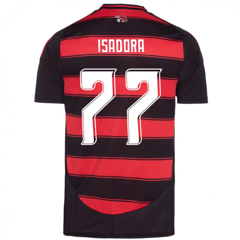 Danxen Heren Isadora #77 Rood Zwart Thuisshirt Thuistenue 2025/26 T-Shirt