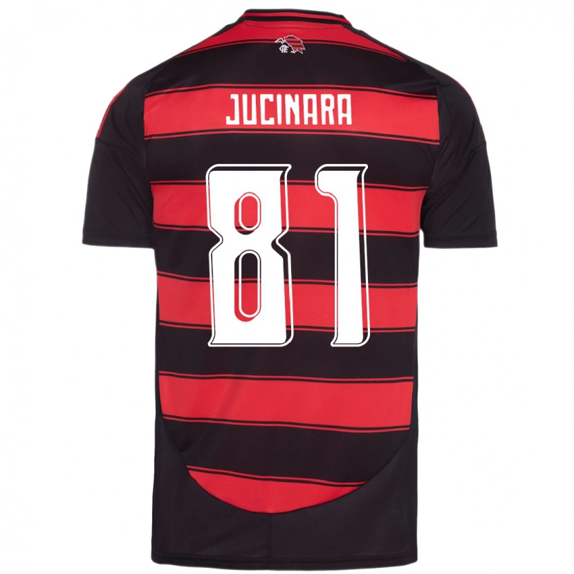 Danxen Heren Jucinara #81 Rood Zwart Thuisshirt Thuistenue 2025/26 T-Shirt