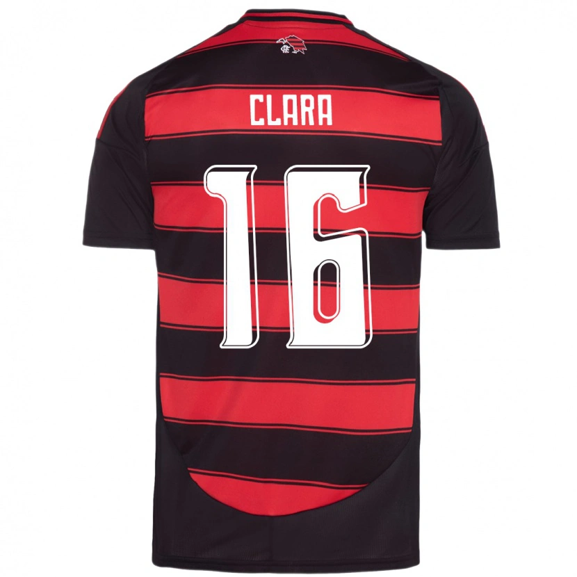 Danxen Heren Ana Clara #16 Rood Zwart Thuisshirt Thuistenue 2025/26 T-Shirt