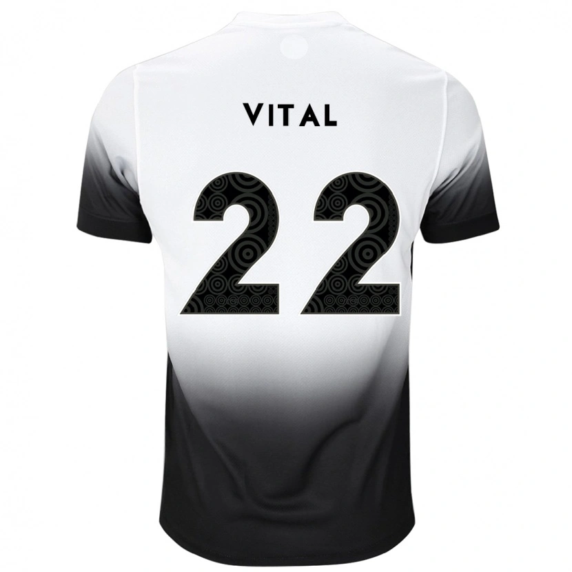 Danxen Heren Mateus Vital #22 Wit Zwart Thuisshirt Thuistenue 2025/26 T-Shirt