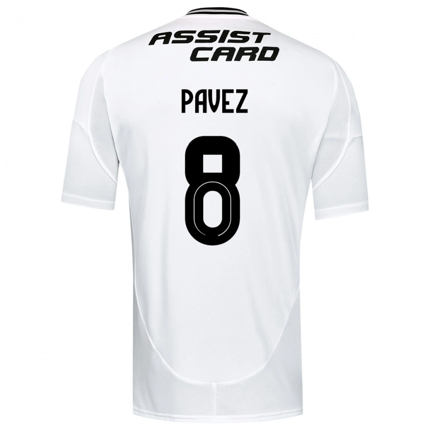 Danxen Heren Esteban Pavez #8 Zwart Wit Geel Thuisshirt Thuistenue 2025/26 T-Shirt