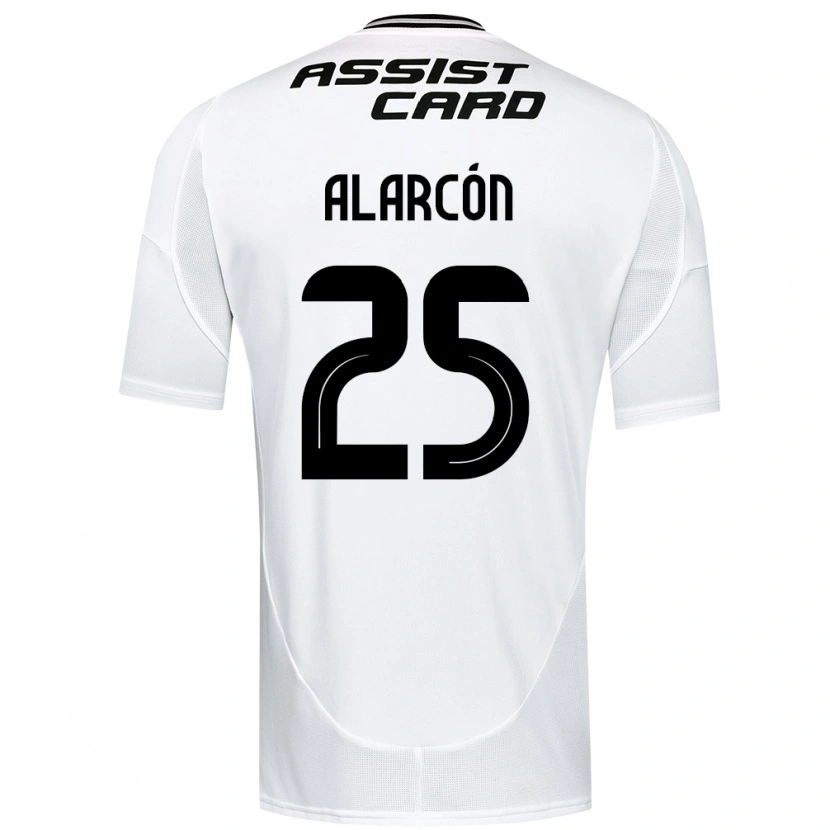 Danxen Heren Tomás Alarcón #25 Zwart Wit Geel Thuisshirt Thuistenue 2025/26 T-Shirt
