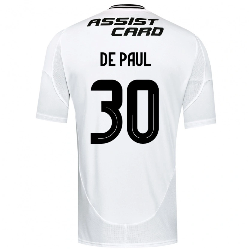 Danxen Heren Fernando De Paul #30 Zwart Wit Geel Thuisshirt Thuistenue 2025/26 T-Shirt