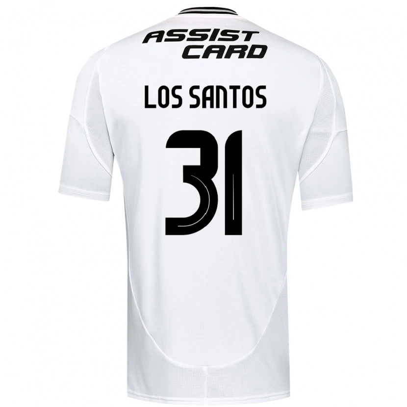 Danxen Heren Matías De Los Santos #31 Zwart Wit Geel Thuisshirt Thuistenue 2025/26 T-Shirt