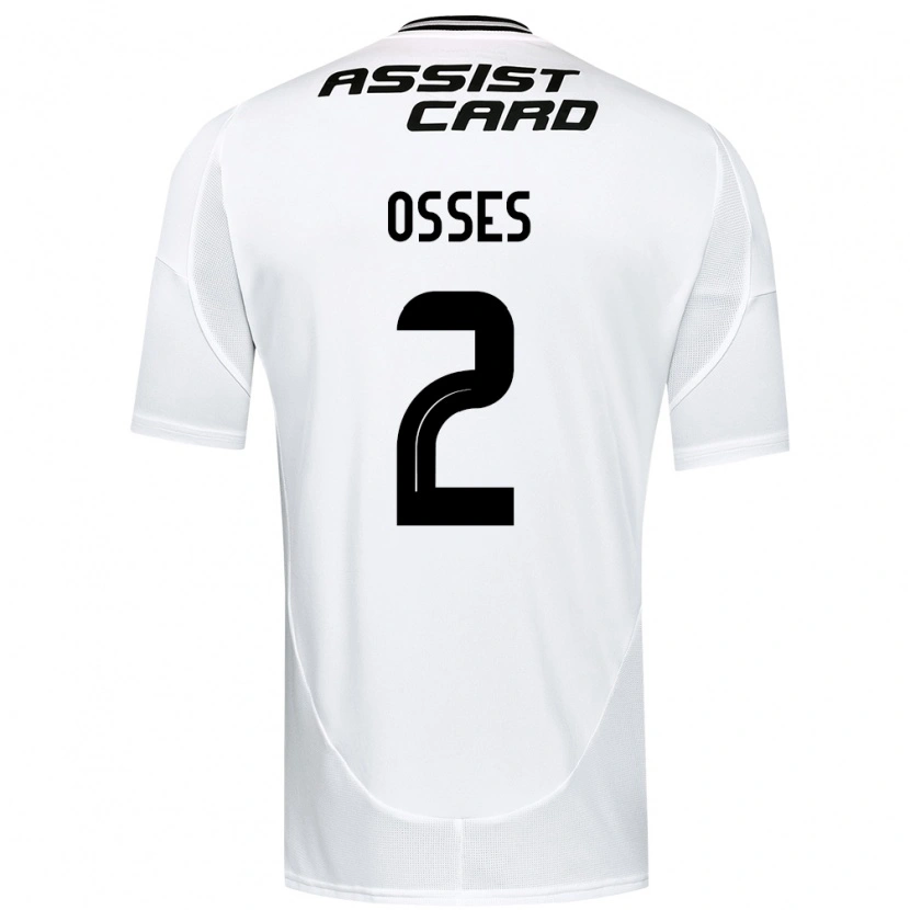 Danxen Heren Martina Osses #2 Zwart Wit Geel Thuisshirt Thuistenue 2025/26 T-Shirt