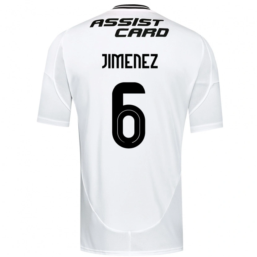 Danxen Heren Yastin Jiménez #6 Zwart Wit Geel Thuisshirt Thuistenue 2025/26 T-Shirt