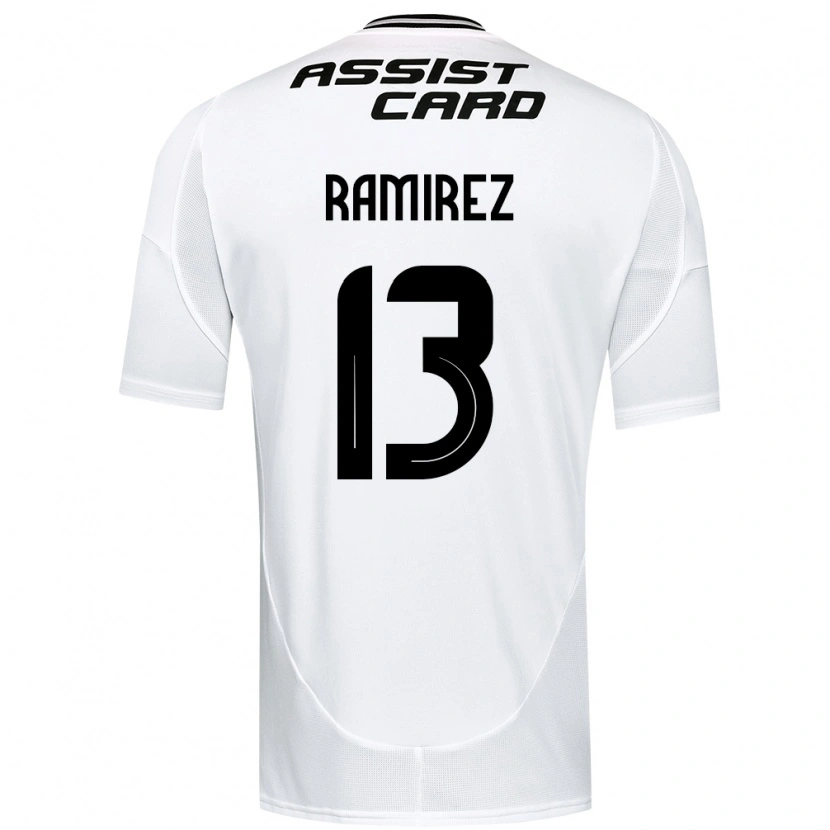 Danxen Heren Fernanda Ramírez #13 Zwart Wit Geel Thuisshirt Thuistenue 2025/26 T-Shirt