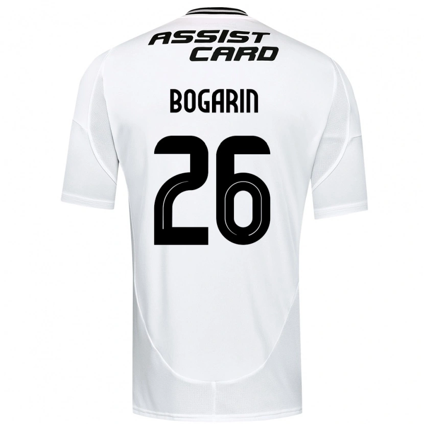 Danxen Heren Dahiana Bogarín #26 Zwart Wit Geel Thuisshirt Thuistenue 2025/26 T-Shirt