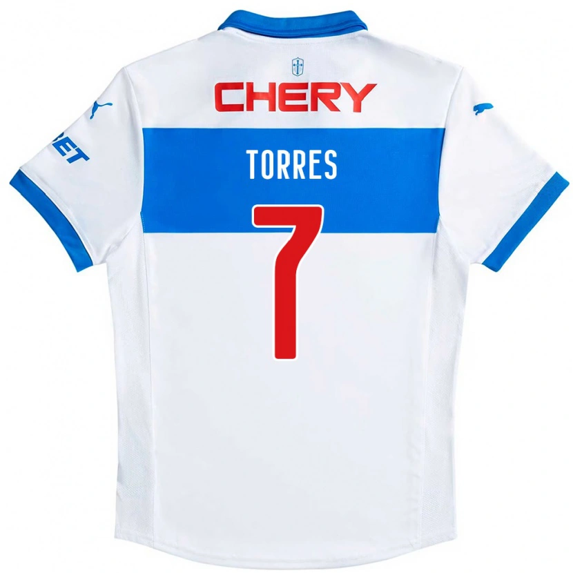 Danxen Heren Joaquín Torres #7 Zwart Blauw Thuisshirt Thuistenue 2025/26 T-Shirt