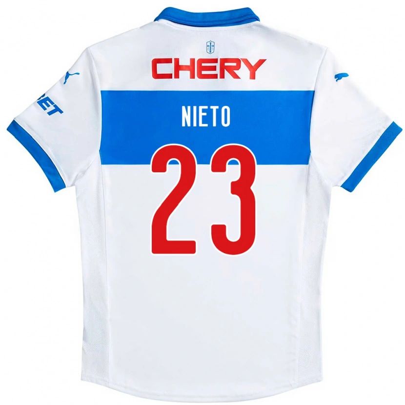 Danxen Heren Byron Nieto #23 Zwart Blauw Thuisshirt Thuistenue 2025/26 T-Shirt