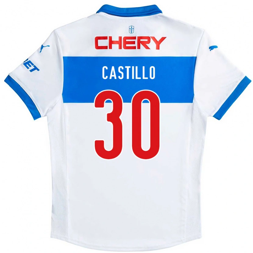 Danxen Heren Nicolas Castillo #30 Zwart Blauw Thuisshirt Thuistenue 2025/26 T-Shirt