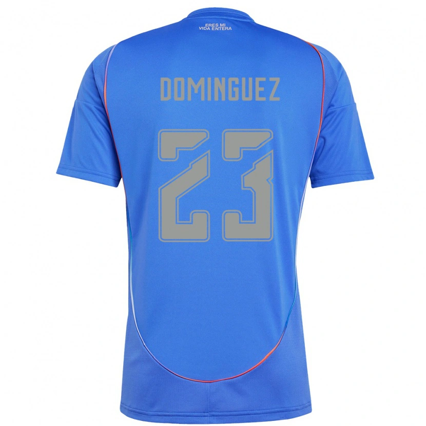 Danxen Heren Nery Dominguez #23 Hemelsblauw Thuisshirt Thuistenue 2025/26 T-Shirt