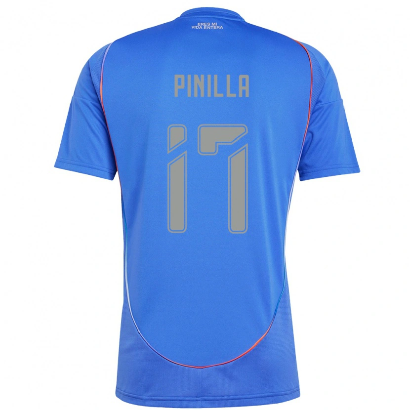 Danxen Heren Fernanda Pinilla #17 Hemelsblauw Thuisshirt Thuistenue 2025/26 T-Shirt